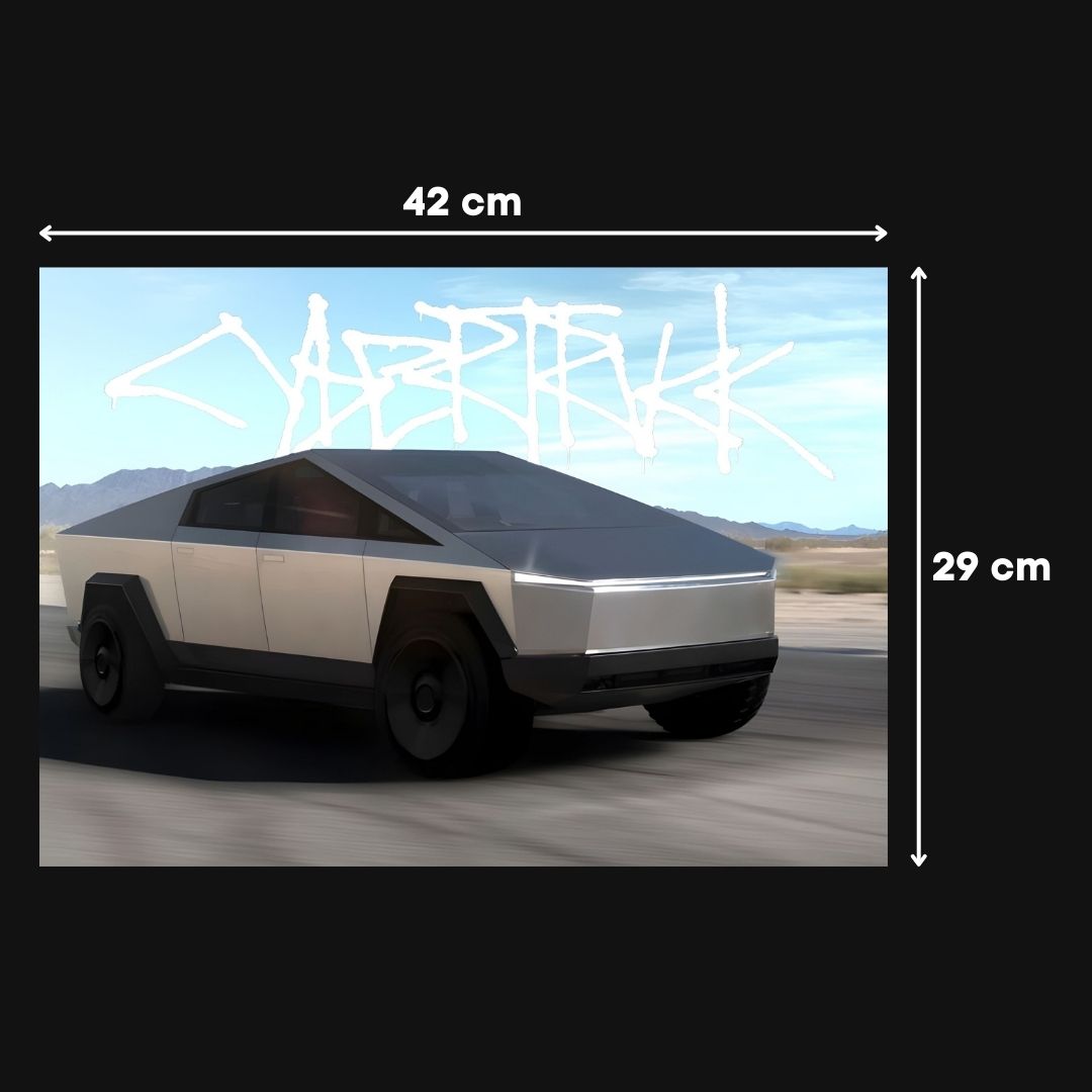 Cybertruck | Tesla Poster | Car Poster
