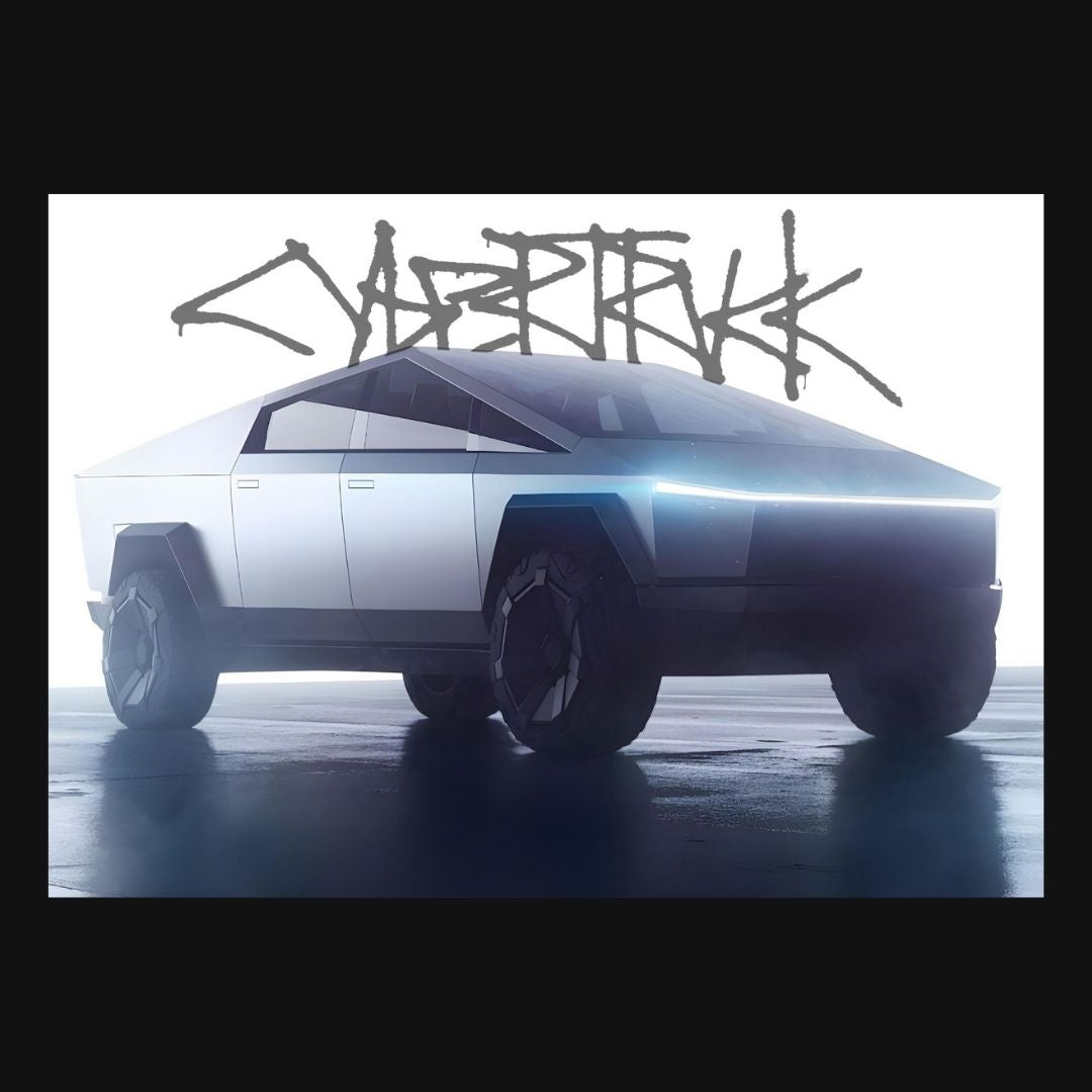 Cybertruck | Tesla Poster | Car Poster