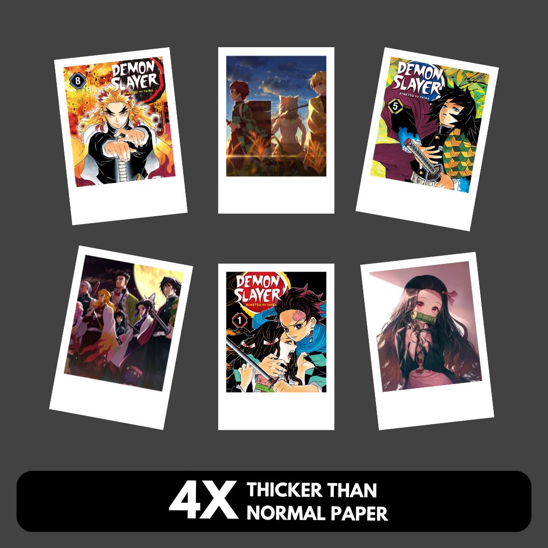 Demon Slayer Polaroids | Set of 15 | Anime