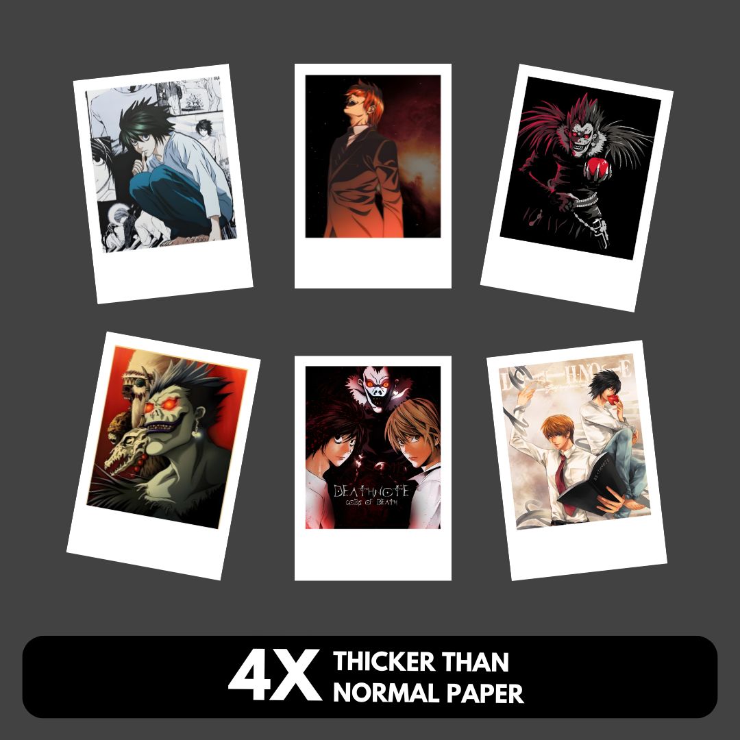 Deathnote Polaroids | Set of 15 | Anime