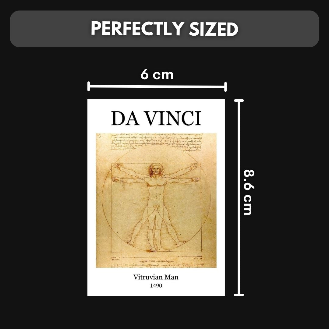 Da Vinci Paintings Polaroids | Set of 15