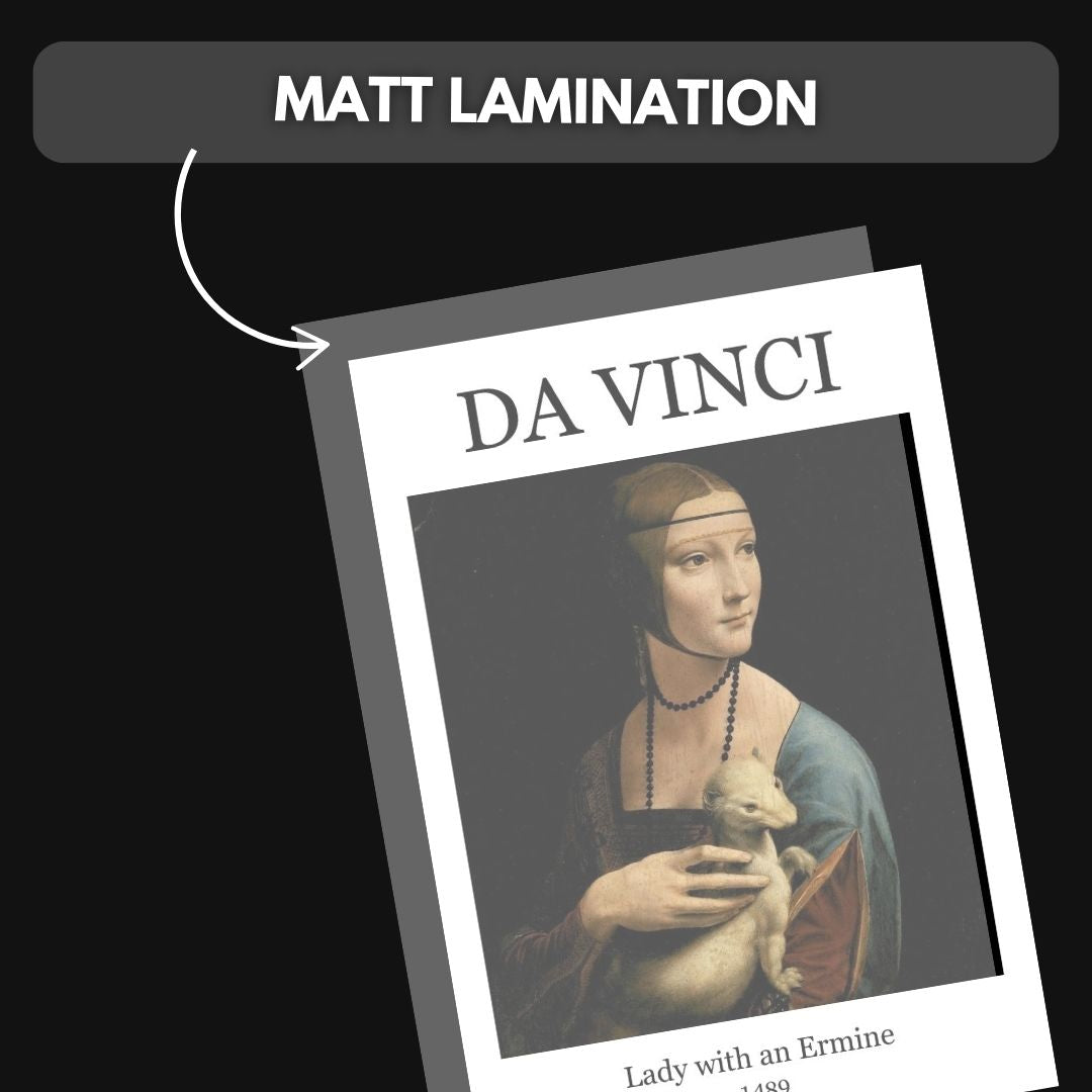 Da Vinci Paintings Polaroids | Set of 15