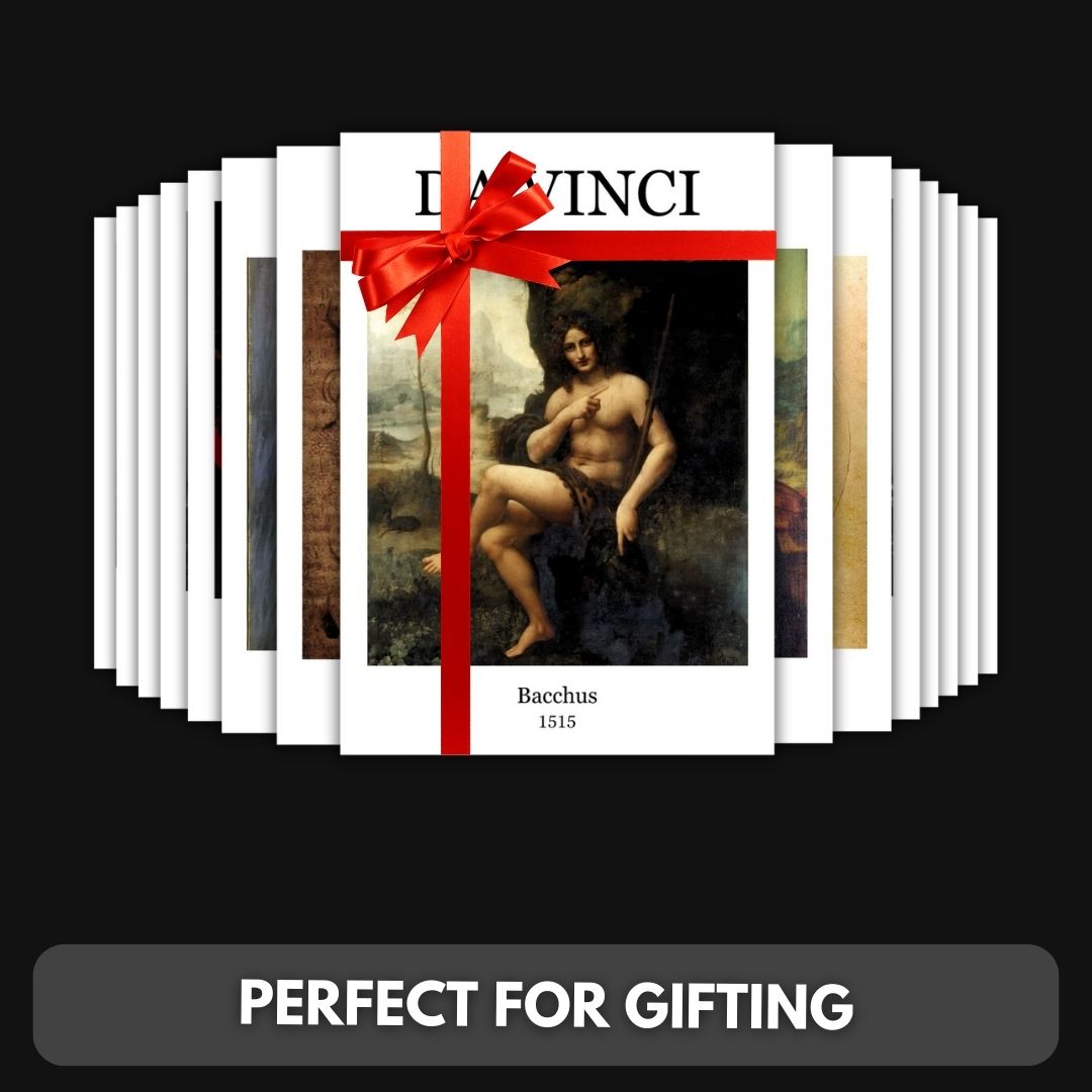 Da Vinci Paintings Polaroids | Set of 15