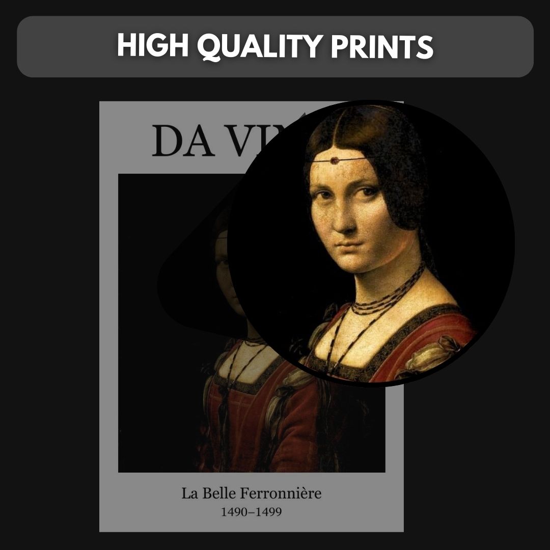 Da Vinci Paintings Polaroids | Set of 15