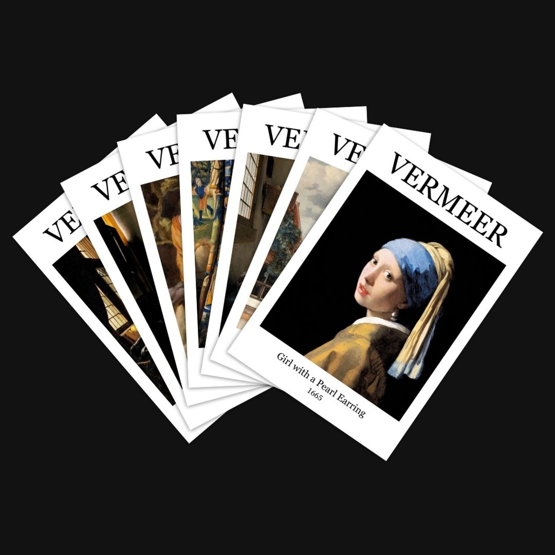 Vermeer Paintings Polaroids | Set of 15