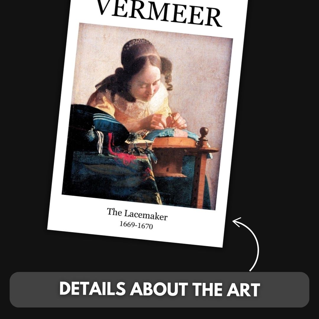 Vermeer Paintings Polaroids | Set of 15