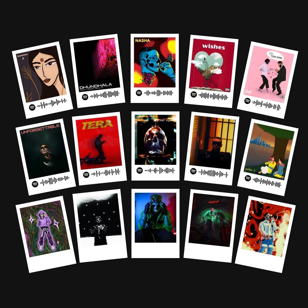 Talwiinder Polaroids | Set of 15 | Spotify