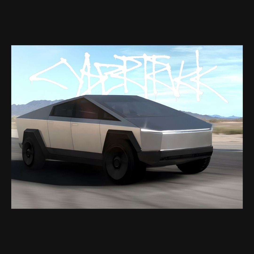 Cybertruck | Tesla Poster | Car Poster
