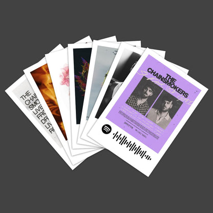 The Chainsmokers Polaroids | Set of 15 | Music