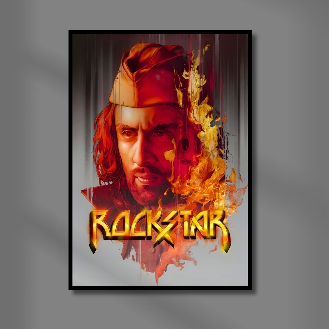 Rockstar Movie Poster | A3 Size