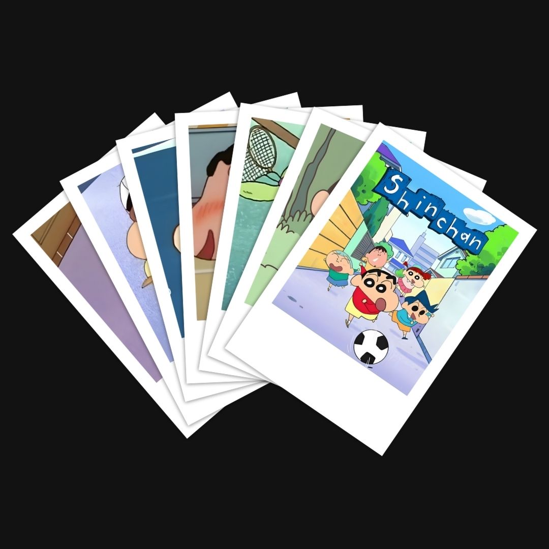 Shinchan Polaroids | Set of 15