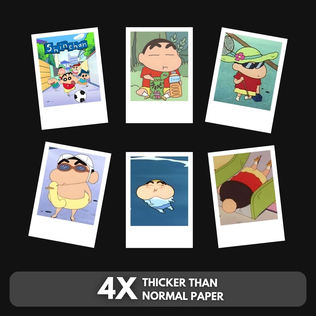 Shinchan Polaroids | Set of 15