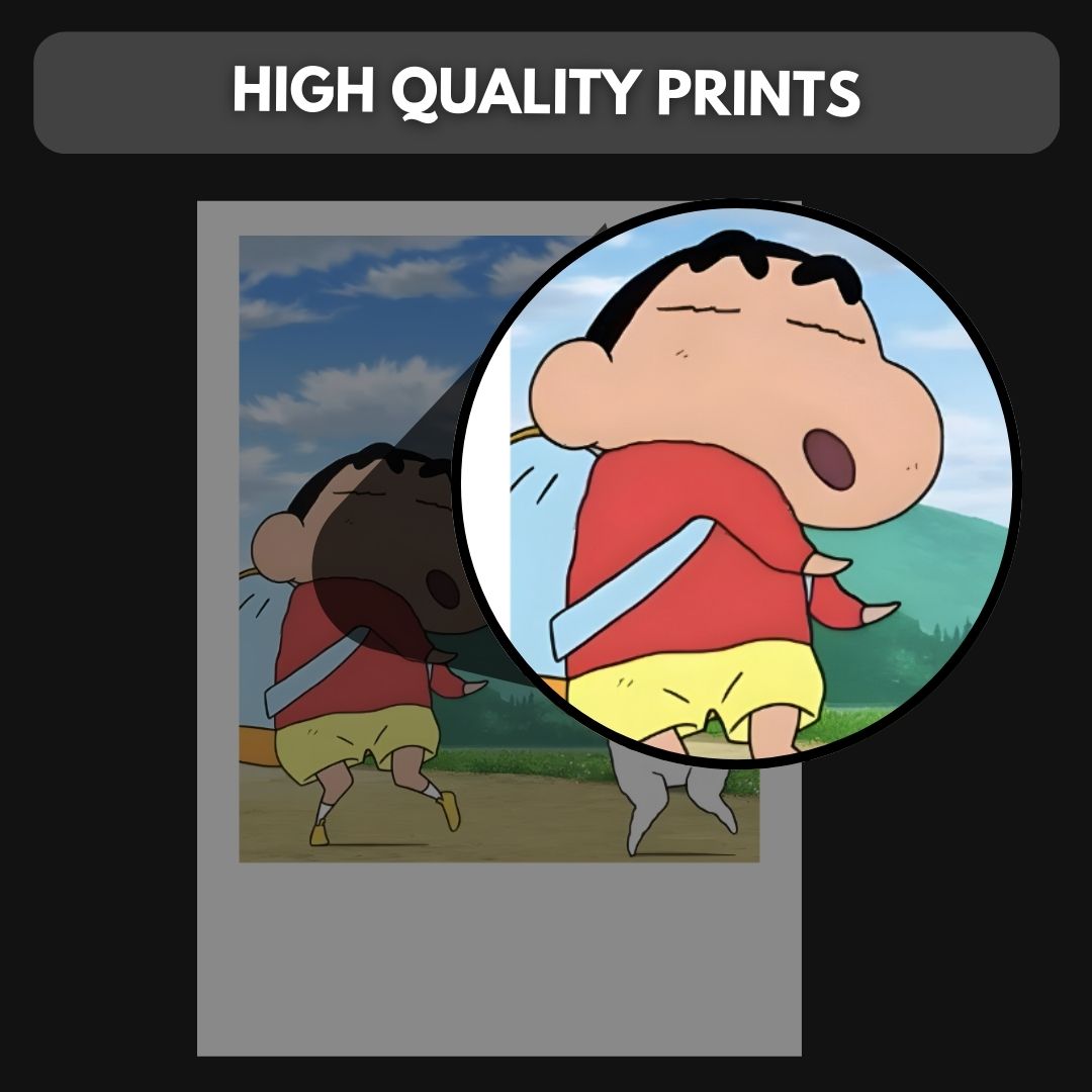 Shinchan Polaroids | Set of 15