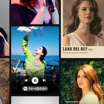 Lana Del Rey Vibin' Collage