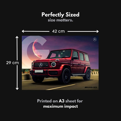 G Wagon Poster | Mercedes G 63 AMG