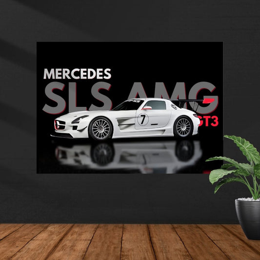 Mercedes SLS AMG GT3 Poster