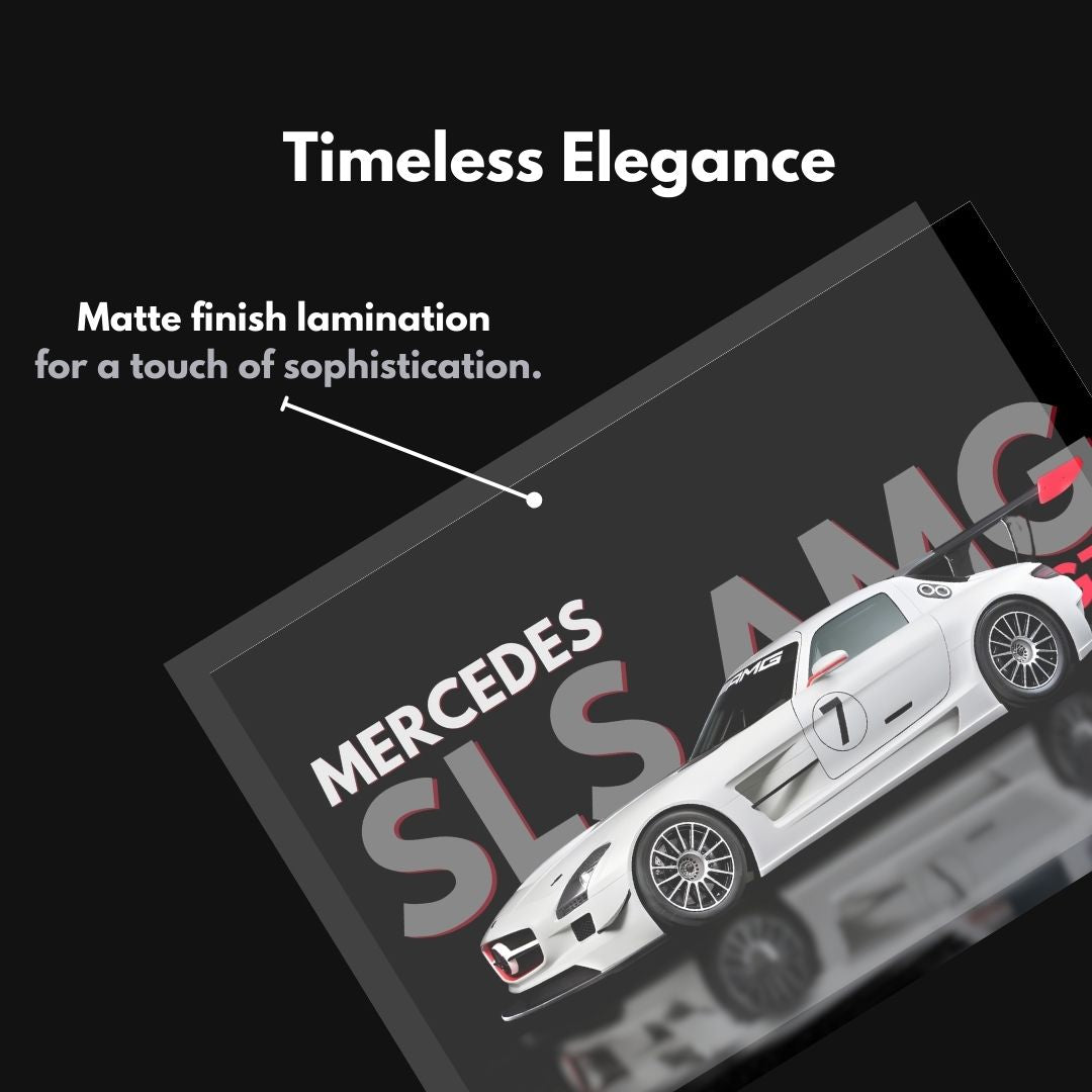 Mercedes SLS AMG GT3 Poster