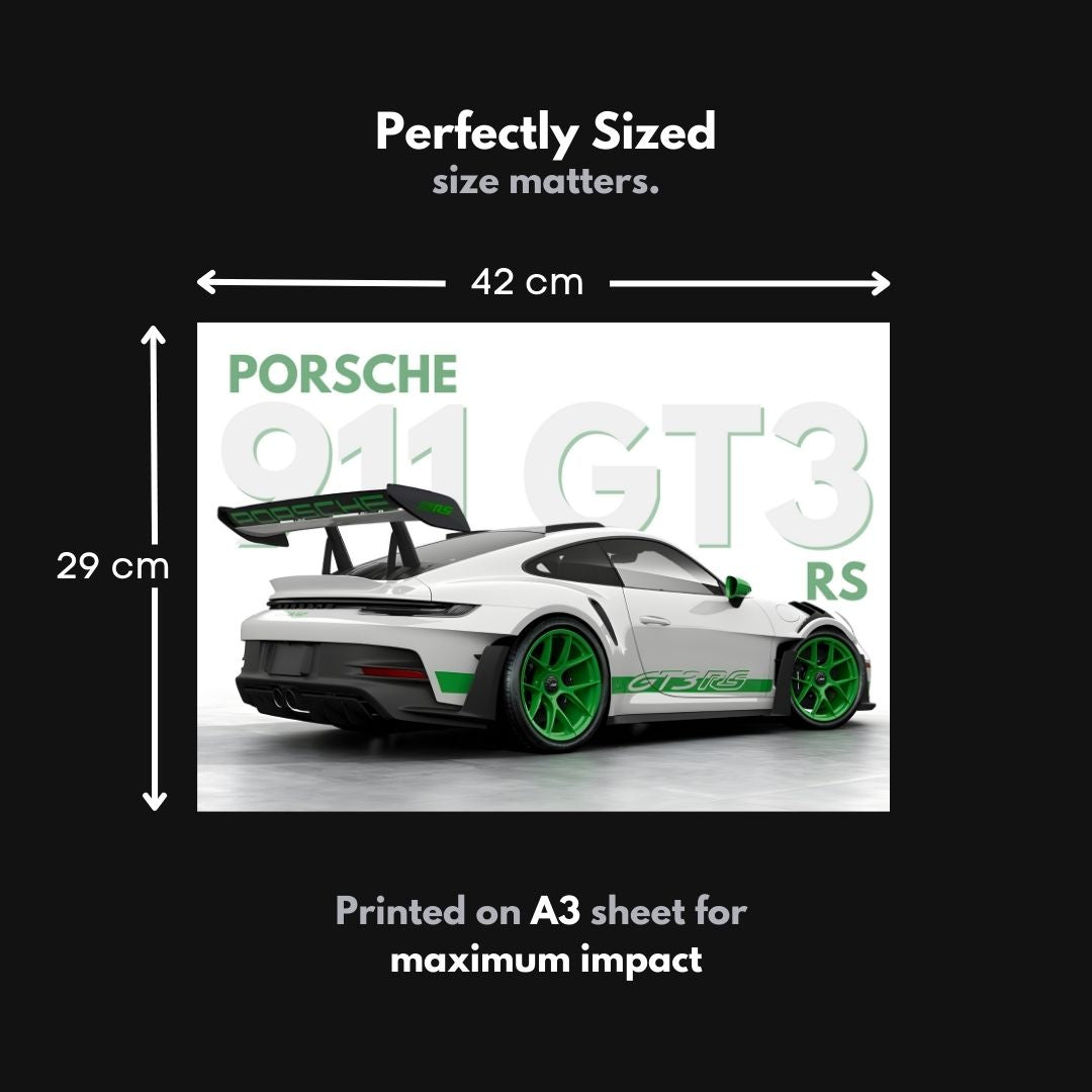 Porsche 911 GT3 RS | Car Poster