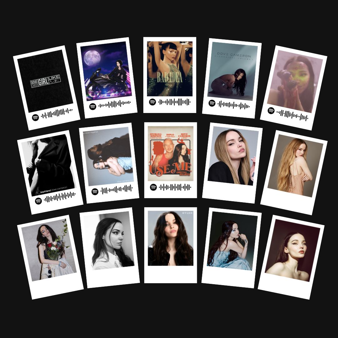 Dove Cameron Polaroids | Set of 15 | Spotify