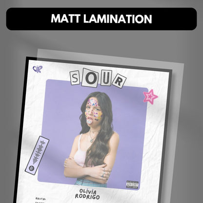 Olivia Rodrigo Sour A3 Poster