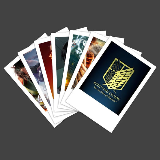 Attack on Titan Polaroids | Set of 15 | AOT Anime