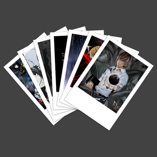 Deathnote Polaroids | Set of 15 | Anime