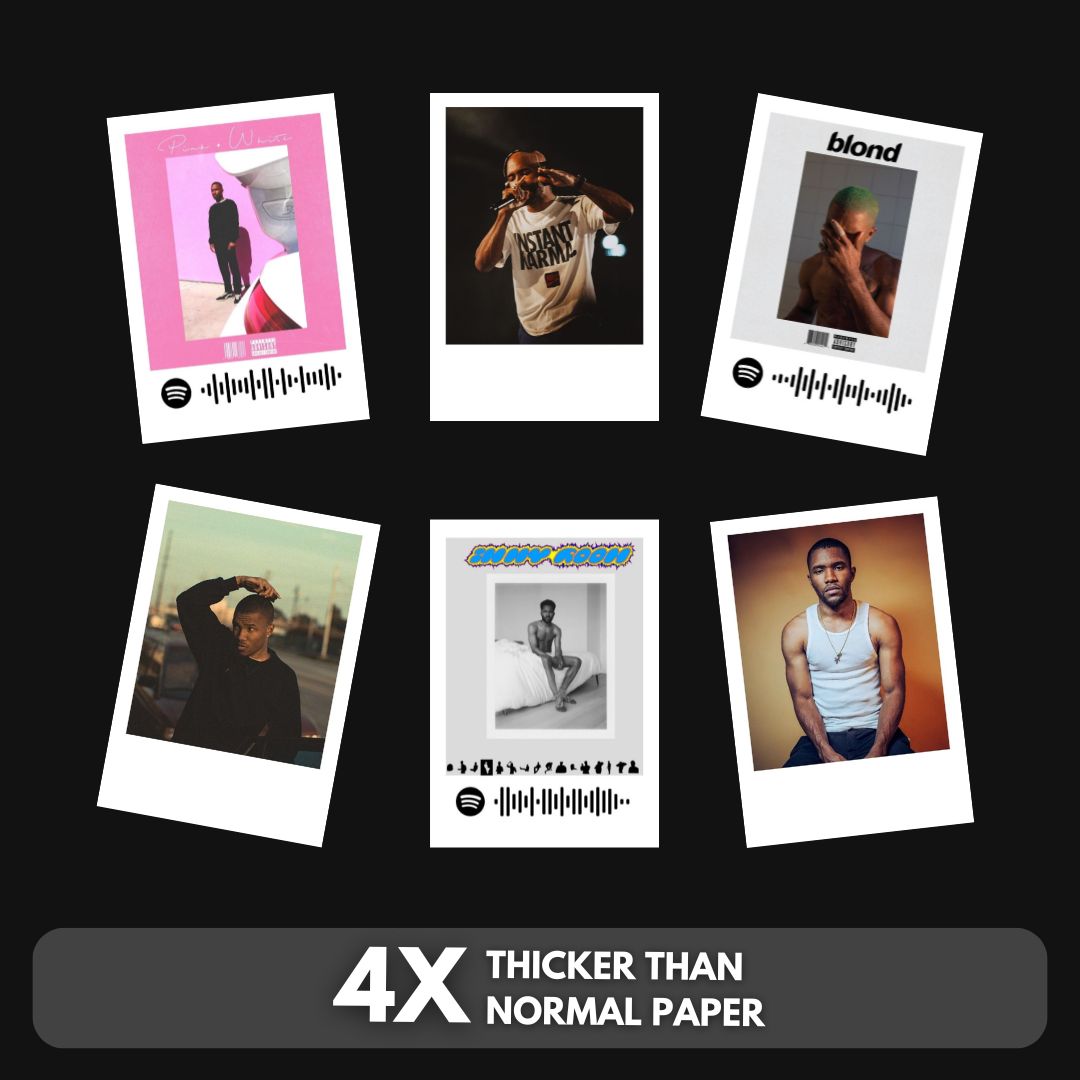 Frank Ocean Polaroids | Set of 15 | Spotify