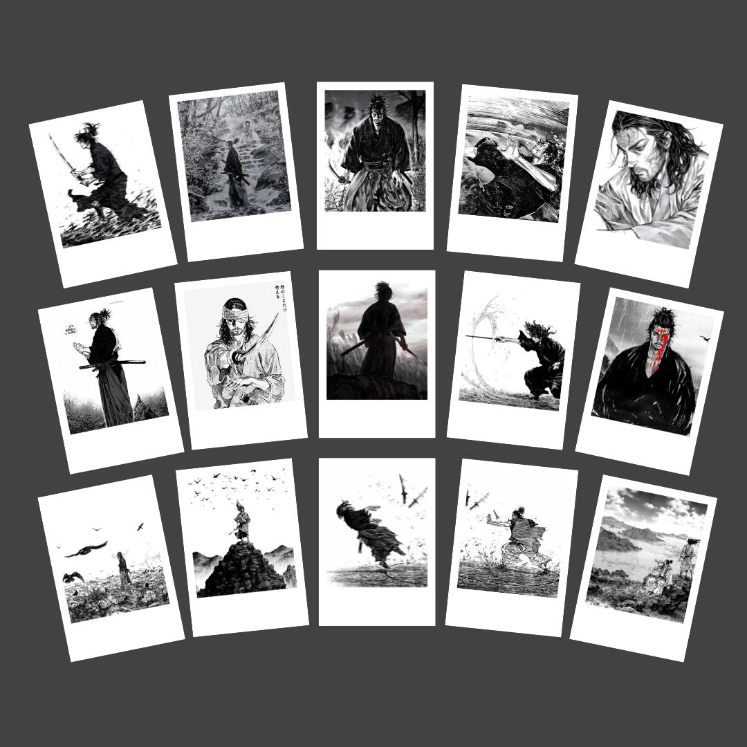 Vagabond Polaroids | Set of 15 | Anime