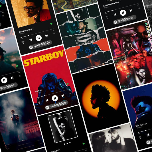 The Starboy Weeknd Vibin' Collage