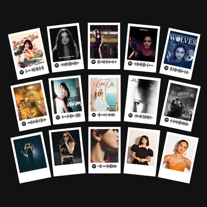 Selena Gomez Polaroids | Set of 15 | Spotify