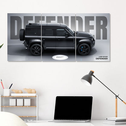 Defender Split Design Poster | 3 x A3 Poster