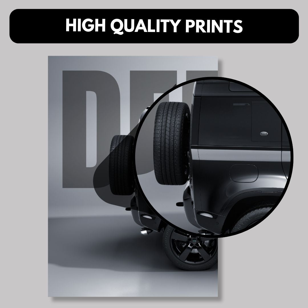 Defender Split Design Poster | 3 x A3 Poster