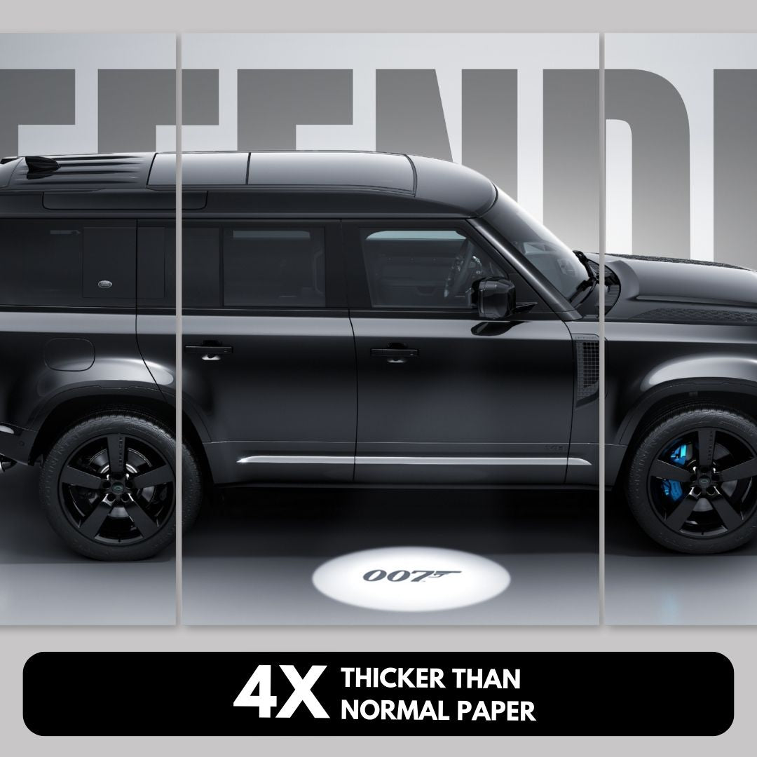 Defender Split Design Poster | 3 x A3 Poster