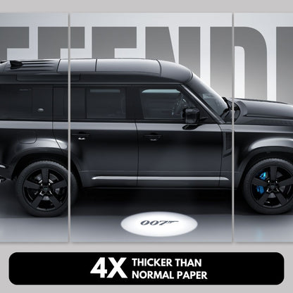 Defender Split Design Poster | 3 x A3 Poster