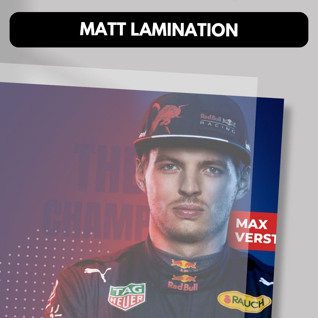 Max Verstappen Redbull Split Design Poster | 3 x A3, Unframed