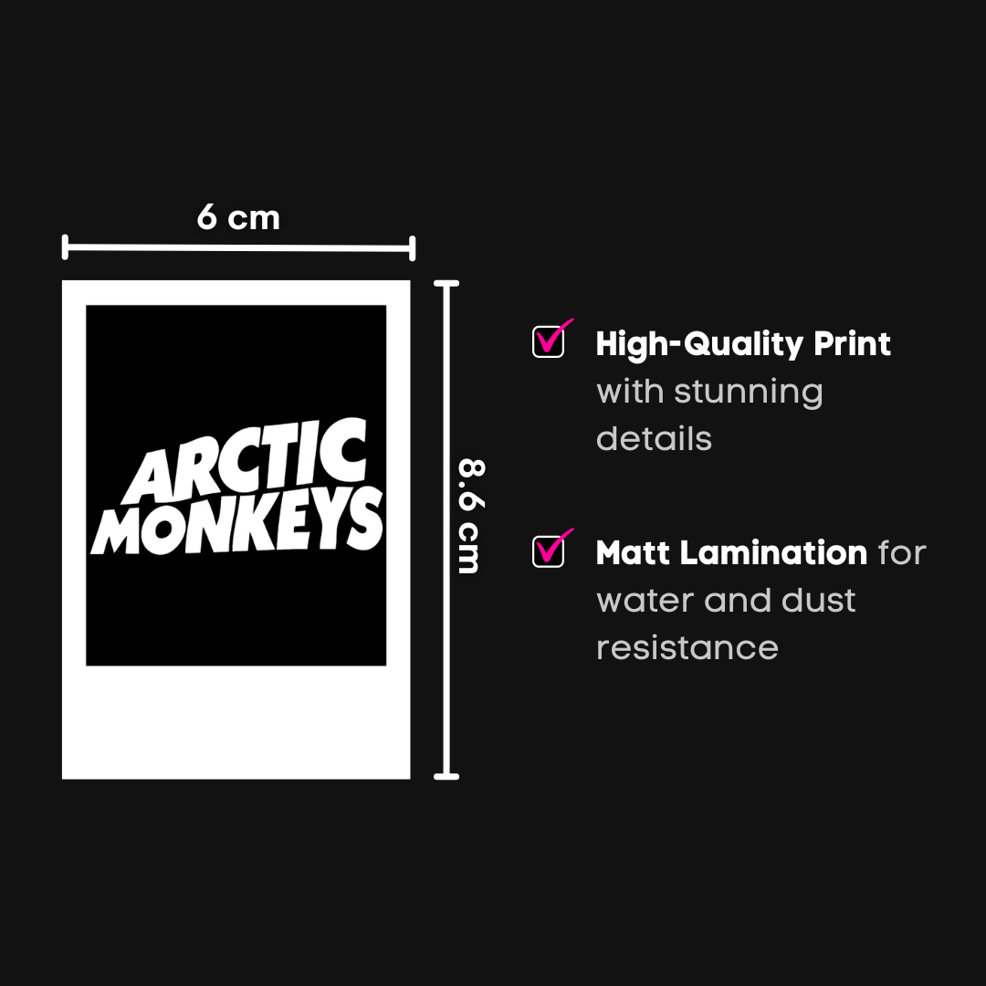 Arctic Monkeys Polaroids | Set of 15 | Spotify Polaroids