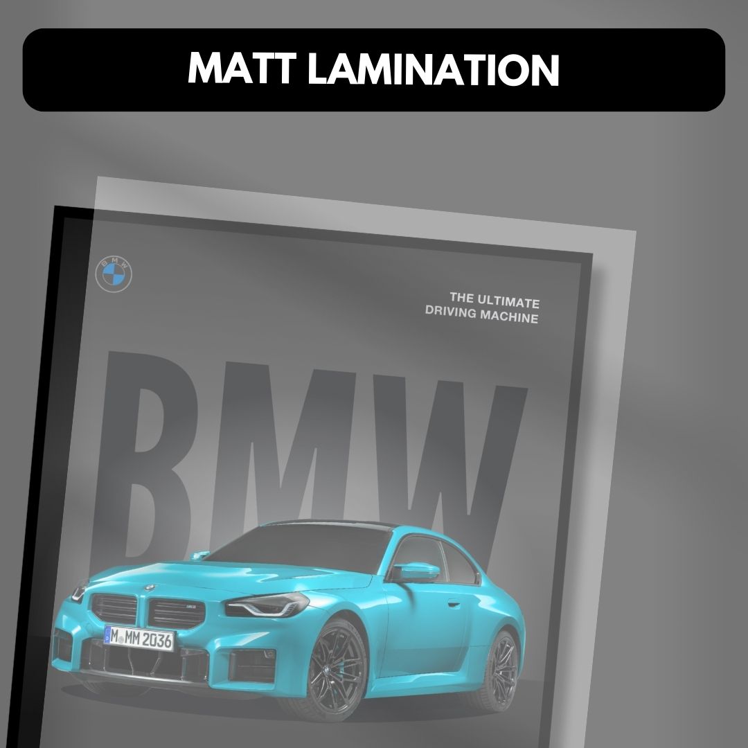 BMW M2 Minimalist Poster