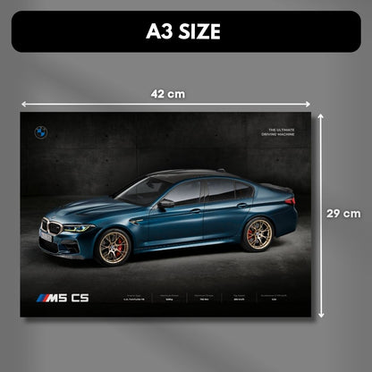 BMW M5 CS Poster