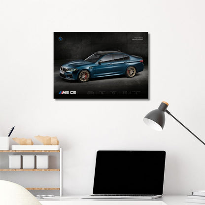 BMW M5 CS Poster