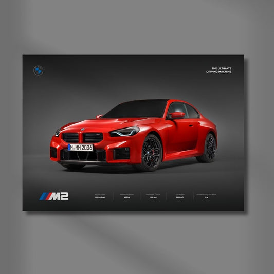 BMW M2 Poster