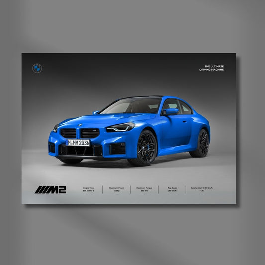 BMW M2 Poster