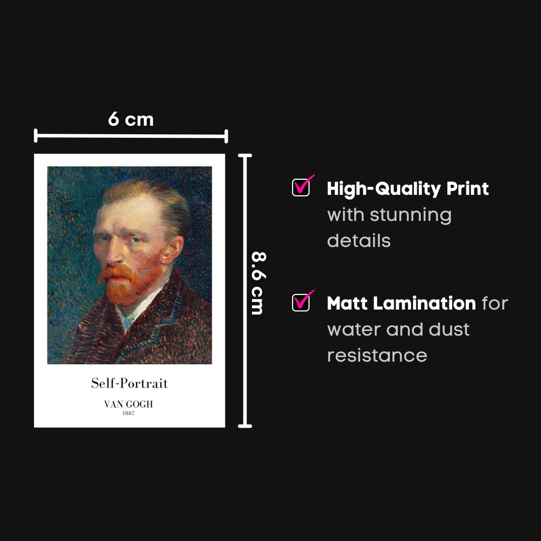 Van Gogh Paintings Polaroids | Set of 15 | Starry Nights & more