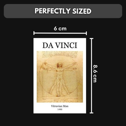 Da Vinci Paintings Polaroids | Set of 15