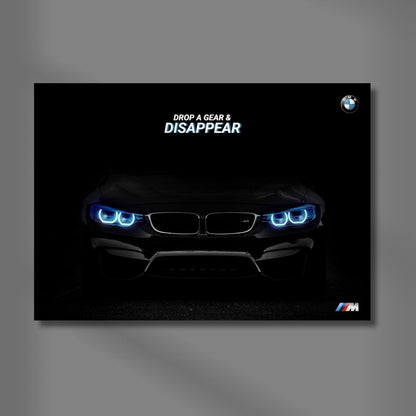 BMW M3 Poster Quote Poster | A3 Poster