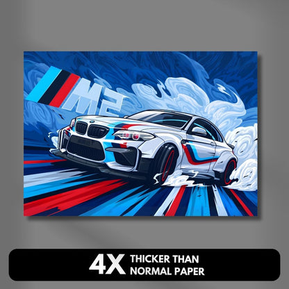 BMW M2 | Car Poster | Vector Graphic