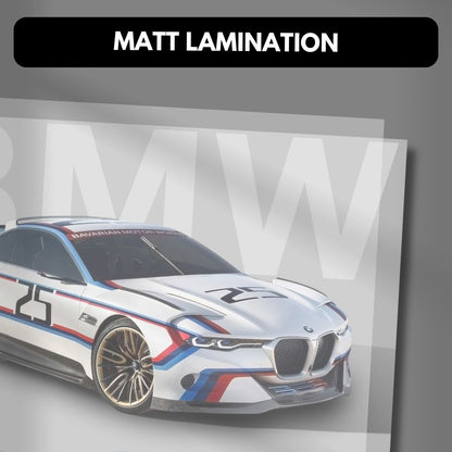 BMW 3.0 CSL Hommage R Concept Poster | BMW M | Car Poster