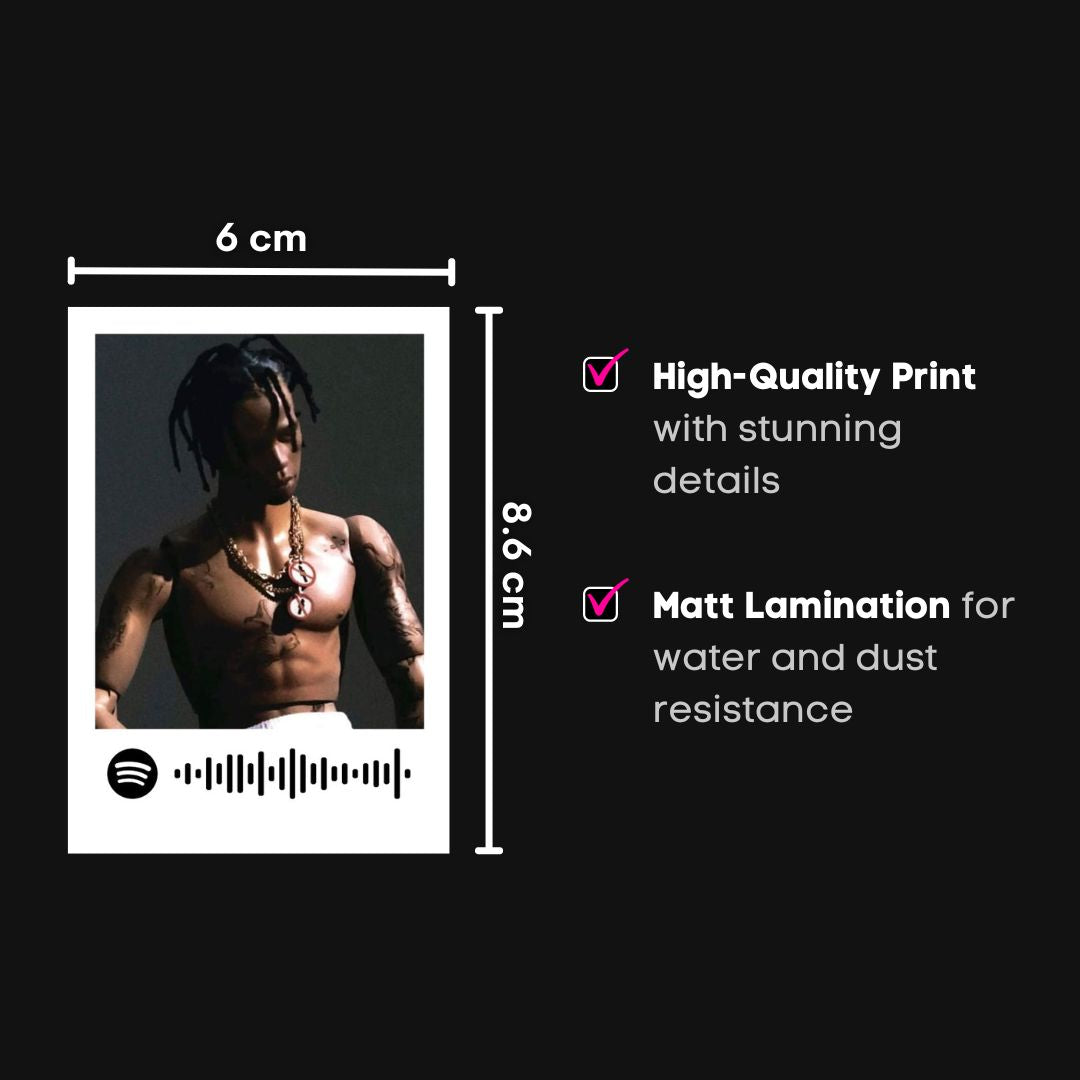 Travis Scott Polaroids | Set of 15 | Spotify Polaroids