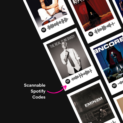 Eminem Polaroids | Set of 15 | Spotify Polaroids