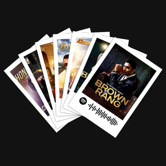 Honey Singh Polaroids | Set of 15 | Spotify