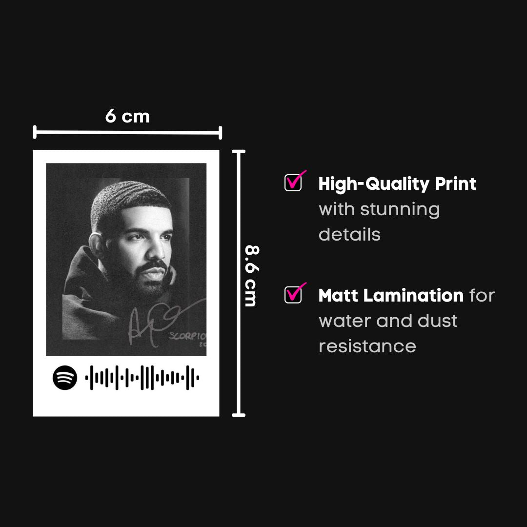 Drake Polaroids | Set of 15 | Spotify Polaroids